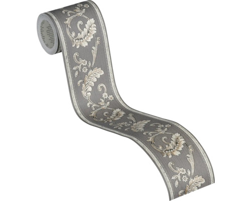 Tapetenbordüre mit floralem Muster auf Rolle