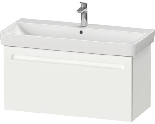 Lavabo avec meuble sous-vasque et robinetterie