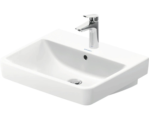 Lavabo en céramique avec robinet