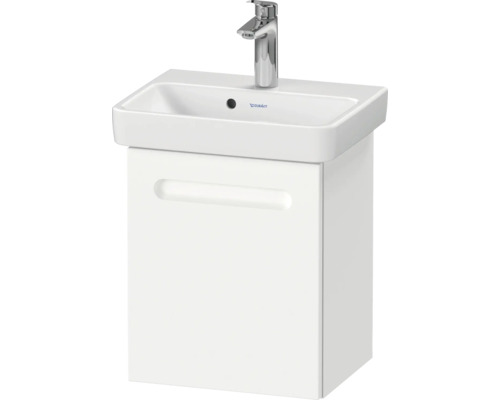 Vasque avec meuble sous-vasque et robinetterie pour la salle de bain