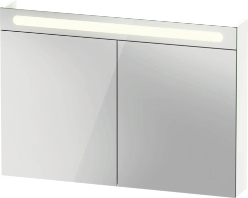 Armoire de toilette avec éclairage et deux portes