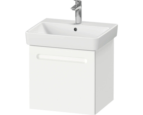 Lavabo avec meuble sous-vasque et robinetterie