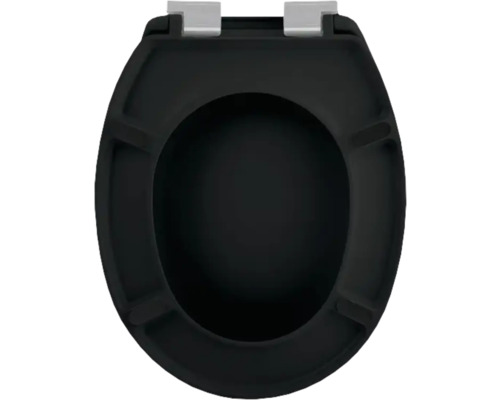Toilettensitz aus Duroplast mit Metallscharnieren