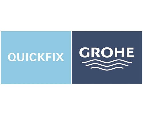 Quickfix Logo und Grohe Logo