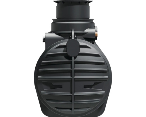 Puits d''infiltration noir pour le drainage de jardin