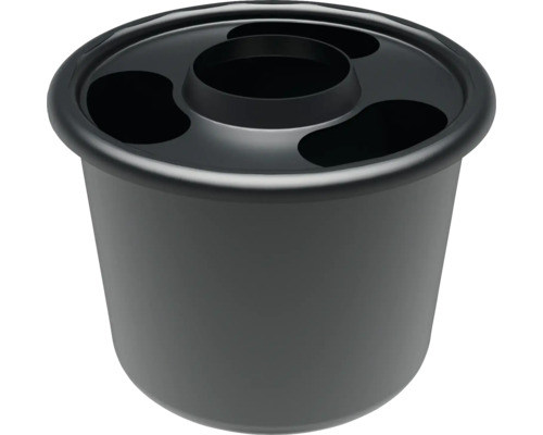 Pot de fleurs en plastique avec plusieurs ouvertures