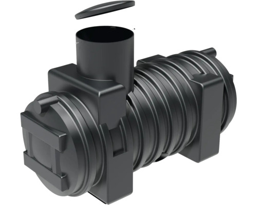 Réservoir d''eau de pluie en plastique avec couvercle