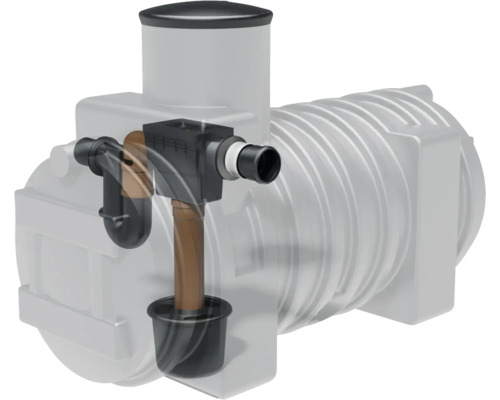 Regenwasserversickerungssystem mit Filter