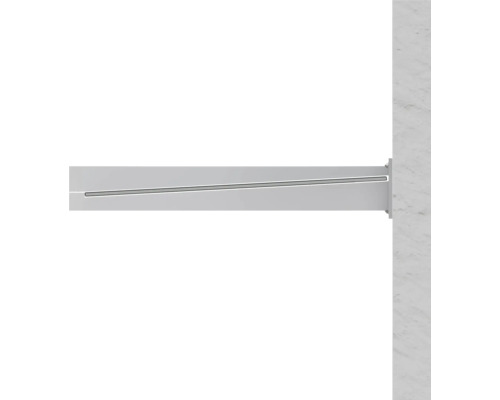 Regalboden mit Wandhalterung zur Befestigung an der Wand