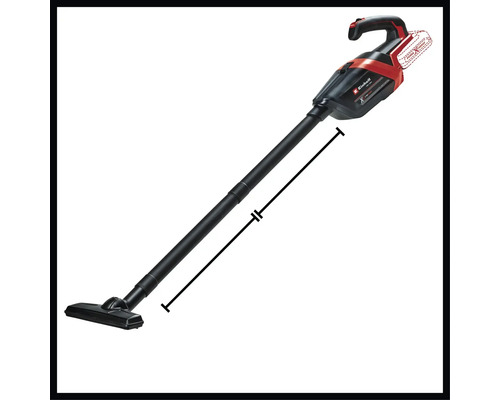Einhell Akku-Handstaubsauger mit Verlängerungsrohr