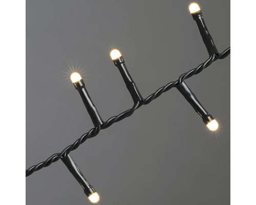 Guirlande lumineuse avec LED blanc chaud