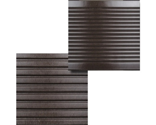 Gros plan d''un volet roulant en métal