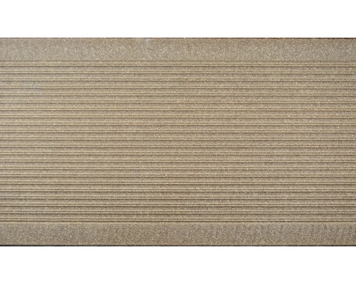 Lame de terrasse rainurée en composite bois-plastique