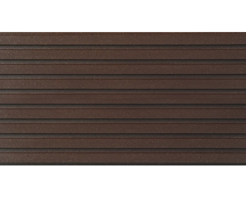 Lames de terrasse marron en format horizontal