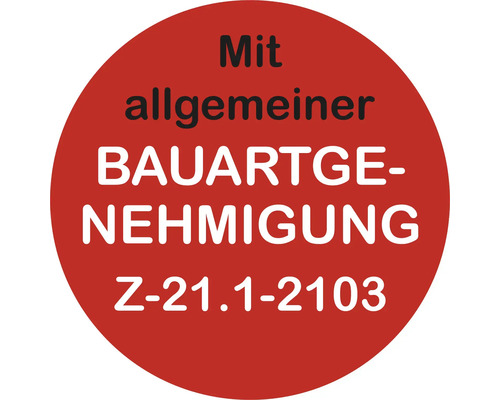 Mit allgemeiner Bauartgenehmigung Z-21.1-2103
