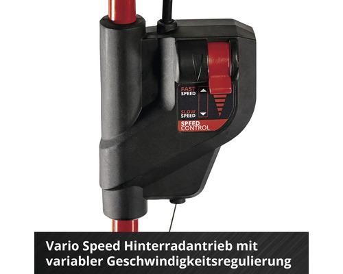 Geschwindigkeitsregler für Gartengeräte