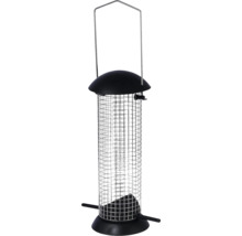 Mangeoire à oiseaux en métal avec étrier de suspension