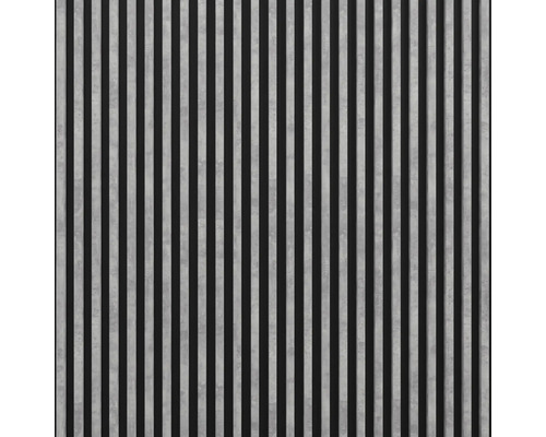 Panneau décoratif à rayures verticales pour revêtement mural et de plafond