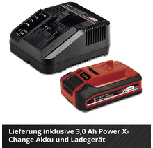 Einhell 18 Volt 3.0 Ah Power X-Change Akku mit Ladegerät