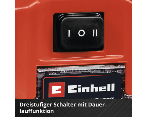 Dreistufiger Schalter mit Dauerlauffunktion