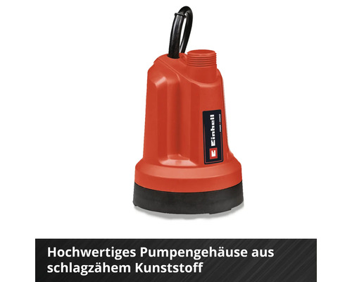 Einhell Schmutzwasserpumpe aus Kunststoff