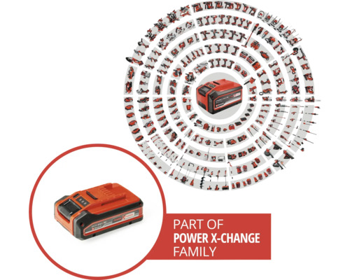 Batterie Einhell Power X-Change et outils associés