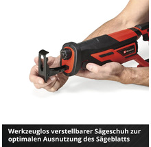 Pack EINHELL 18V Power X-Change - Scie sabre universelle - TE-AP