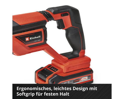Einhell Logo auf einem Akku-Werkzeug