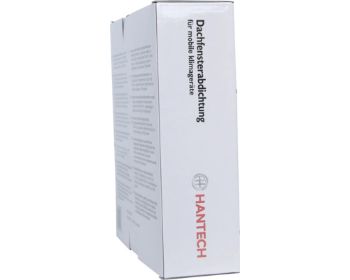 Verpackung Dachfensterabdichtung für mobile Klimageräte