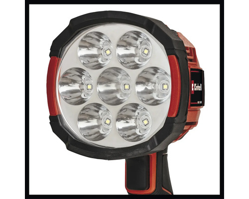 Einhell Logo Akku-LED-Strahler mit sieben LEDs