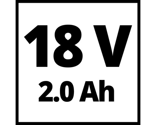 Marquage 18 volts 2.0 ampères-heures
