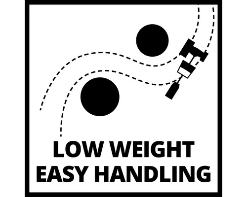 Symbole pour poids léger et manipulation facile