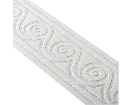 Bordure décorative avec motif ondulé