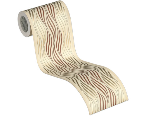 Tapetenrolle mit Wellenmuster