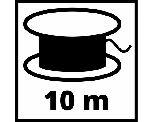 Symbole pour bobine de fil de 10 mètres