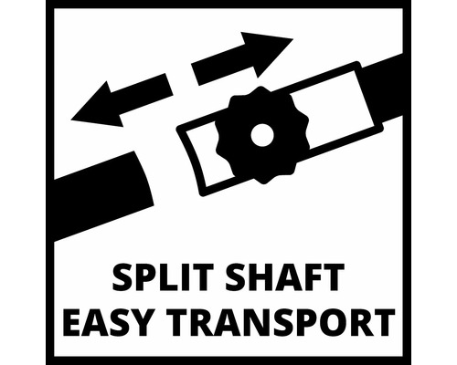 Symbol für geteilten Schaft für einfachen Transport