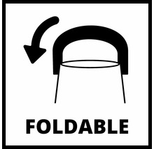 Symbol faltbar