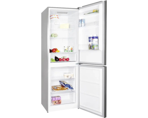 Geöffneter Kühlschrank mit Lebensmitteln