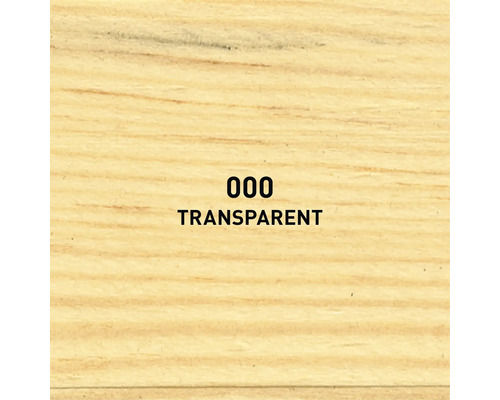Lasure pour bois transparent 000 sur bois