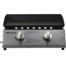 Valencia 2 Grillplatte aus Edelstahl