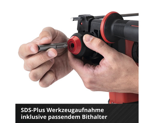 Porte-outil SDS-Plus avec porte-embout adapté