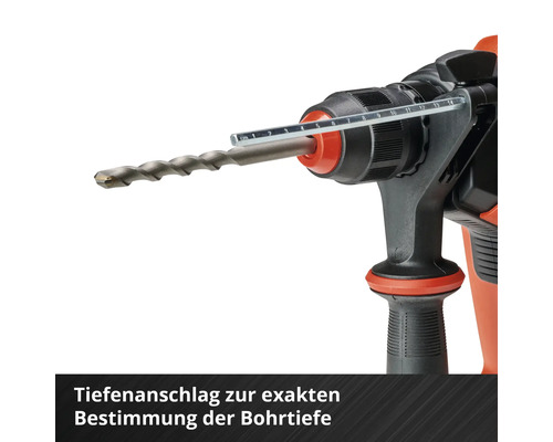 Perceuse avec butée de profondeur pour une profondeur de perçage précise