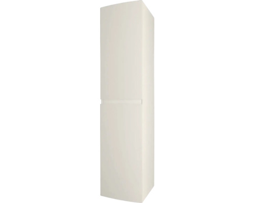 Hochformatiger Badschrank mit zwei Fächern