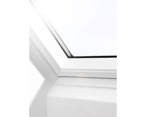 Detailansicht eines Dachfensters