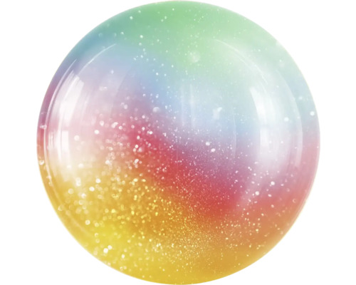 Boule décorative avec dégradé de couleurs