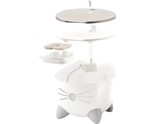 Fontaine à chat avec filtre de purification d''eau