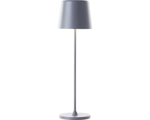 Lampe de table avec abat-jour et pied rond