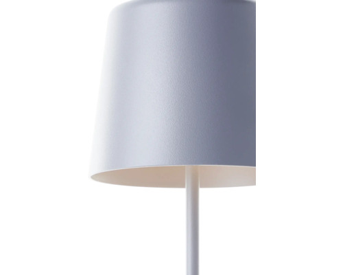 Détail d''un lampadaire avec abat-jour