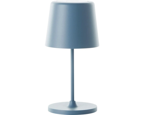 Blaue Tischleuchte