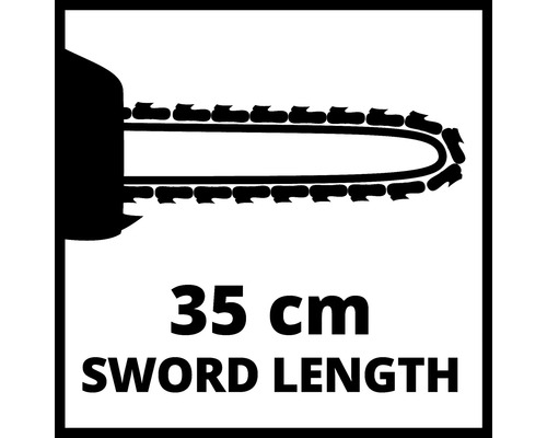 Longueur de l''épée 35 centimètres